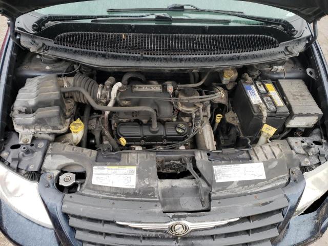 1A4GJ45R57B263524 - 2007 CHRYSLER TOWN & COU LX BLUE photo 12