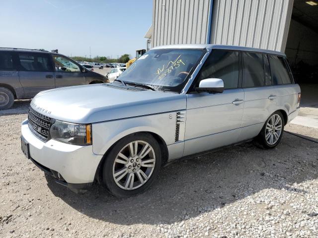 SALMF1D49CA377856 - 2012 LAND ROVER RANGE ROVE HSE LUXURY SILVER photo 1