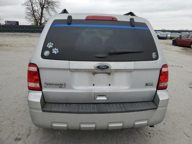 1FMCU0DG7BKB40865 - 2011 FORD ESCAPE XLT SILVER photo 6