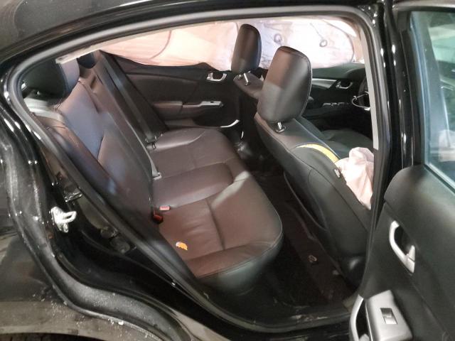 19XFB2F91EE067310 - 2014 HONDA CIVIC EXL BLACK photo 10
