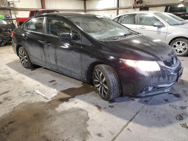 19XFB2F91EE067310 - 2014 HONDA CIVIC EXL BLACK photo 4