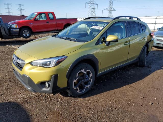 JF2GTHMC7MH222696 - 2021 SUBARU CROSSTREK LIMITED GREEN photo 1