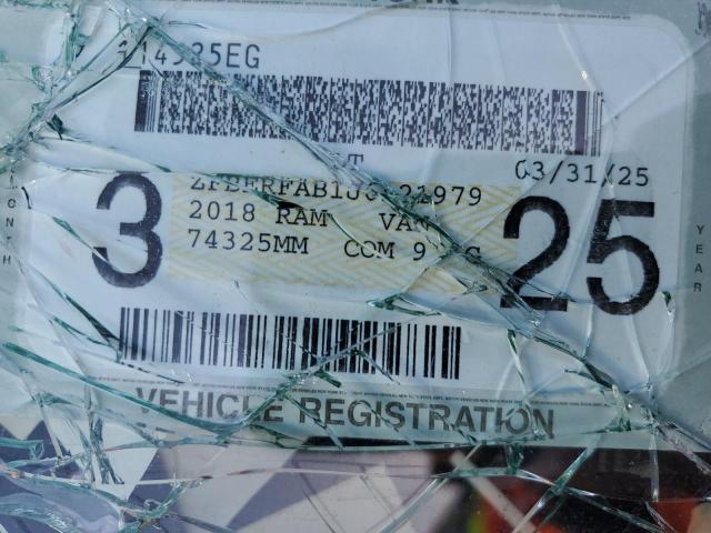 ZFBERFAB1J6L21979 - 2018 RAM PROMASTER RED photo 13