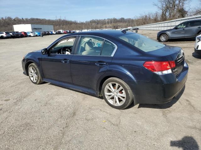 4S3BMBD60E3006555 - 2014 SUBARU LEGACY 2.5I PREMIUM BLUE photo 2