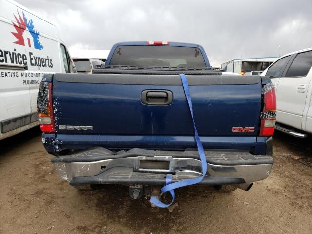 1GTHK29UX1E306304 - 2001 GMC SIERRA K2500 HEAVY DUTY BLUE photo 6