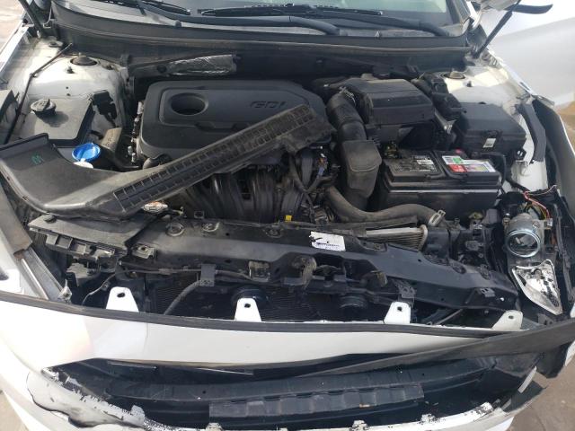 5NPE24AF4HH594519 - 2017 HYUNDAI SONATA SE WHITE photo 11