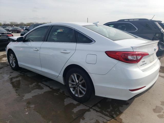 5NPE24AF4HH594519 - 2017 HYUNDAI SONATA SE WHITE photo 2