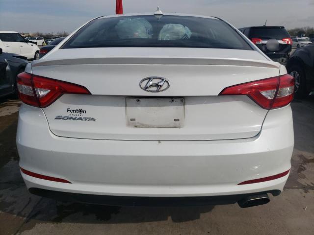 5NPE24AF4HH594519 - 2017 HYUNDAI SONATA SE WHITE photo 6