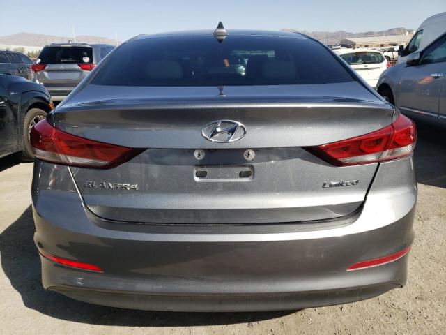 KMHD84LF7HU148941 - 2017 HYUNDAI ELANTRA SE GRAY photo 6