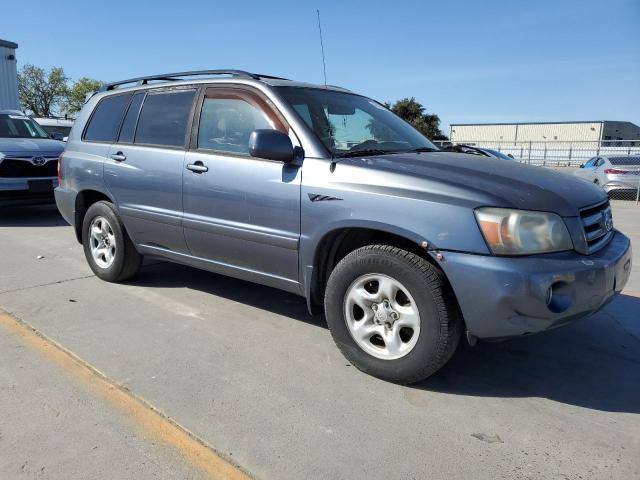 JTEGD21A750117440 - 2005 TOYOTA HIGHLANDER GRAY photo 4