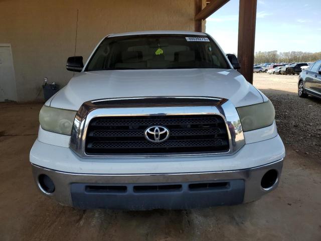 5TBEV54107S457981 - 2007 TOYOTA TUNDRA CREWMAX SR5 WHITE photo 5