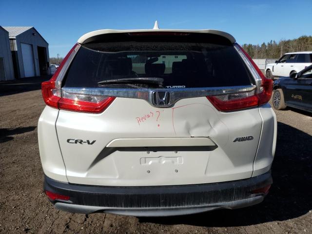 2HKRW2H89JH113008 - 2018 HONDA CR-V EXL WHITE photo 6