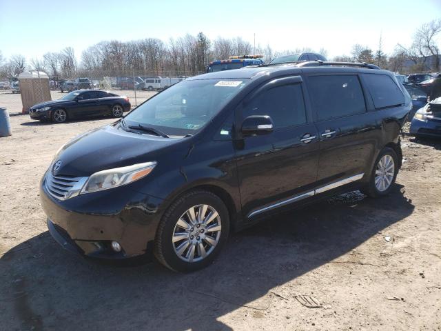 2017 TOYOTA SIENNA XLE, 