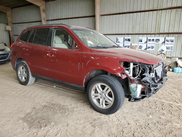 5NMSG3AB9AH347737 - 2010 HYUNDAI SANTA FE GLS MAROON photo 4