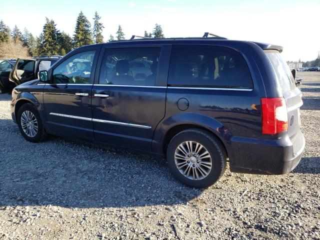 2C4RC1CG5DR509834 - 2013 CHRYSLER TOWN & COU TOURING L BLUE photo 2