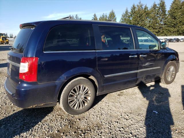 2C4RC1CG5DR509834 - 2013 CHRYSLER TOWN & COU TOURING L BLUE photo 3