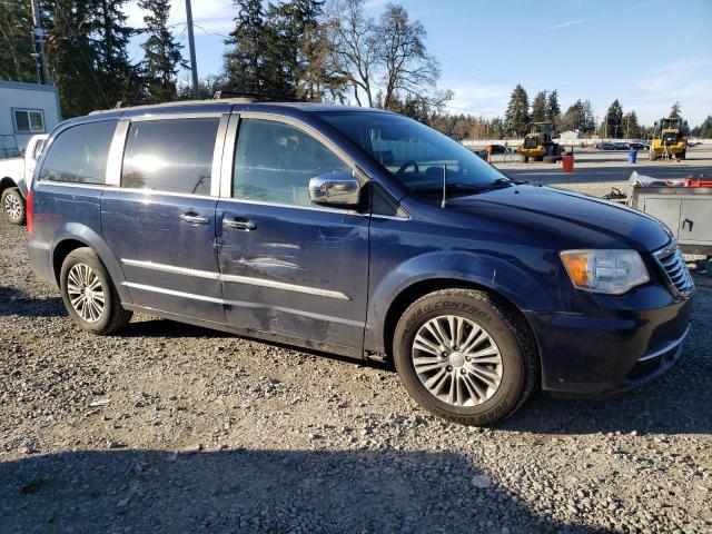 2C4RC1CG5DR509834 - 2013 CHRYSLER TOWN & COU TOURING L BLUE photo 4