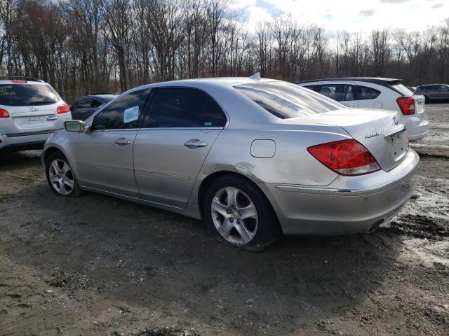 JH4KB16585C001610 - 2005 ACURA RL GRAY photo 2