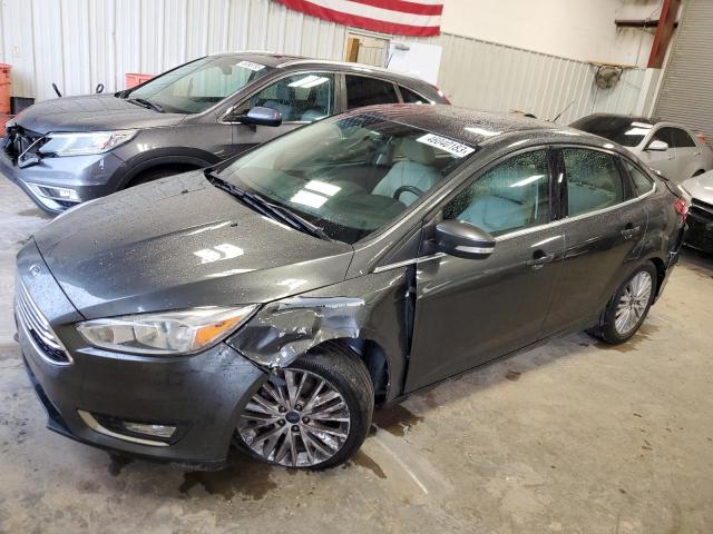 1FADP3J21JL280709 - 2018 FORD FOCUS TITANIUM GRAY photo 1