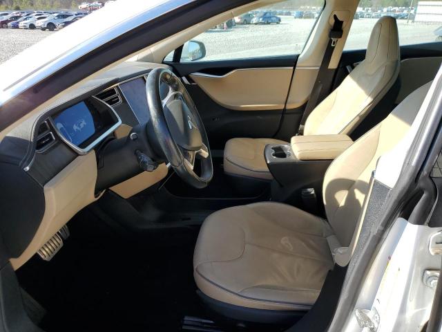 5YJSA1DP1DFP21082 - 2013 TESLA MODEL S WHITE photo 7