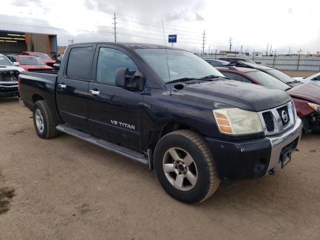 1N6BA07B26N569485 - 2006 NISSAN TITAN XE BLACK photo 4