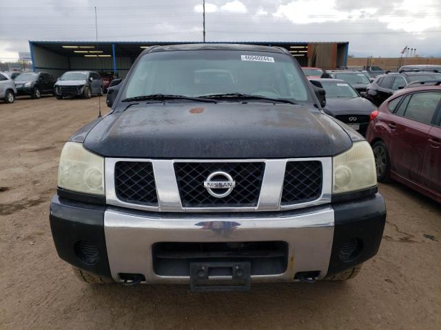 1N6BA07B26N569485 - 2006 NISSAN TITAN XE BLACK photo 5