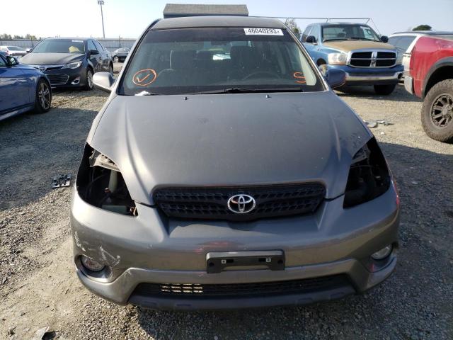 2T1KR32E65C466229 - 2005 TOYOTA COROLLA MA XR GRAY photo 5