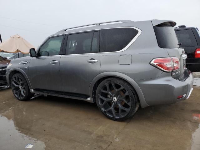 JN8AY2ND7H9002022 - 2017 NISSAN ARMADA SV GRAY photo 2