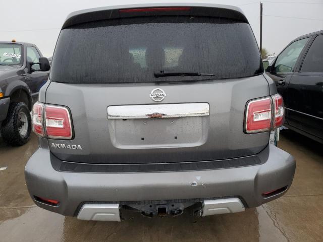 JN8AY2ND7H9002022 - 2017 NISSAN ARMADA SV GRAY photo 6