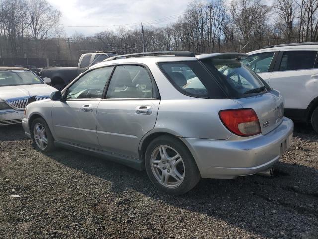 JF1GG29642G828002 - 2002 SUBARU IMPREZA WRX SILVER photo 2