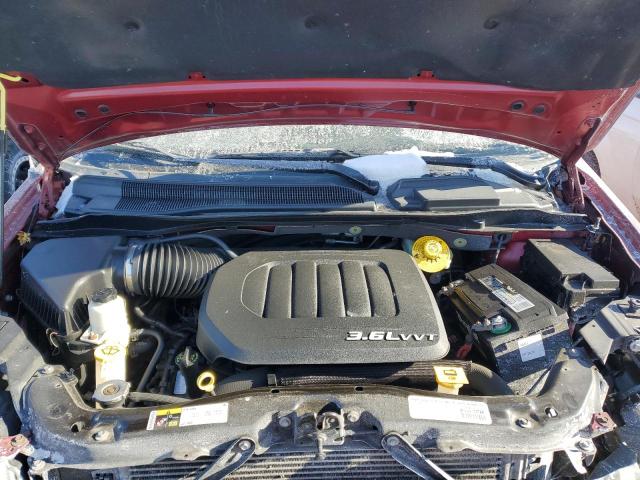 2C4RC1CG3FR657418 - 2015 CHRYSLER TOWN & COU TOURING L RED photo 12