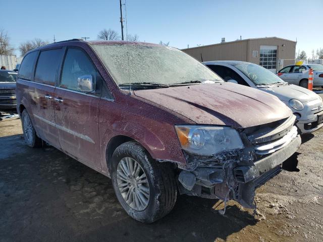 2C4RC1CG3FR657418 - 2015 CHRYSLER TOWN & COU TOURING L RED photo 4