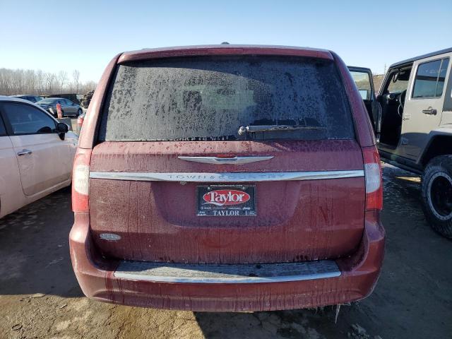 2C4RC1CG3FR657418 - 2015 CHRYSLER TOWN & COU TOURING L RED photo 6