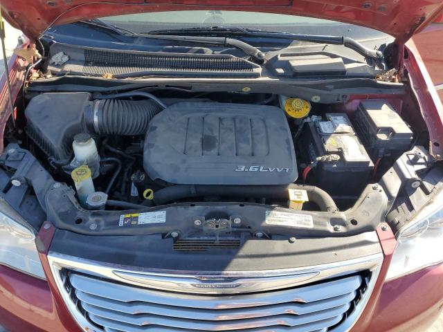 2C4RC1BG8GR294097 - 2016 CHRYSLER TOWN & COU TOURING წითელი ფოტო 12
