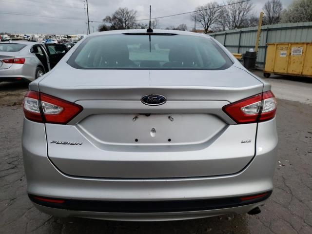 3FA6P0H72GR307029 - 2016 FORD FUSION SE SILVER photo 6