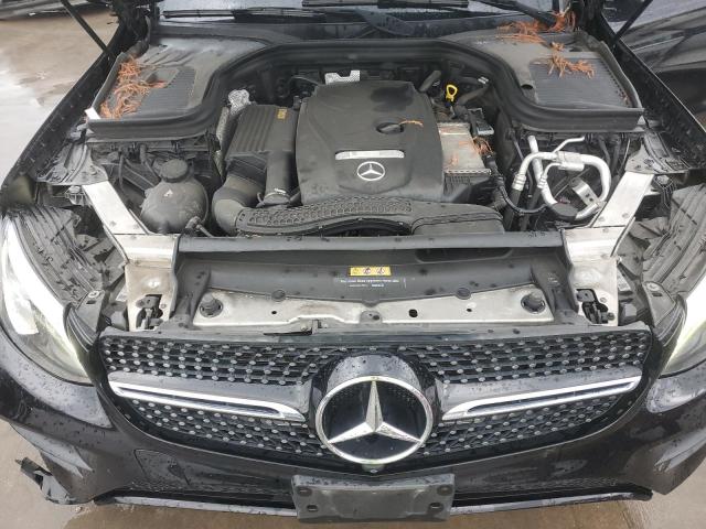 WDC0J4KB6JF474806 - 2018 MERCEDES-BENZ GLC COUPE 300 4MATIC BLACK photo 12