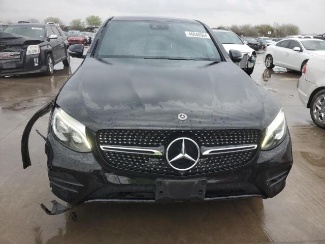 WDC0J4KB6JF474806 - 2018 MERCEDES-BENZ GLC COUPE 300 4MATIC BLACK photo 5