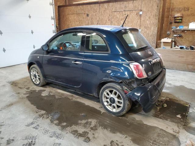 3C3CFFARXFT662910 - 2015 FIAT 500 POP BLUE photo 2