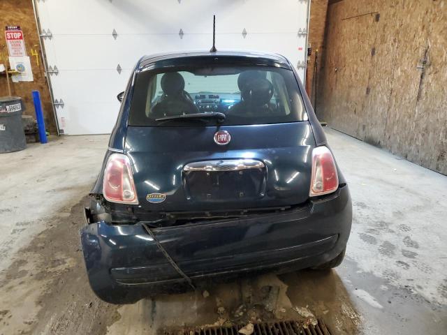 3C3CFFARXFT662910 - 2015 FIAT 500 POP BLUE photo 6