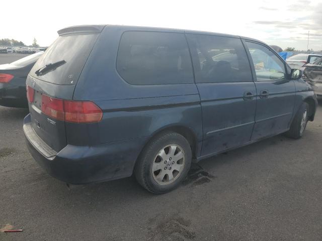 2HKRL1854YH522052 - 2000 HONDA ODYSSEY LX BLUE photo 3