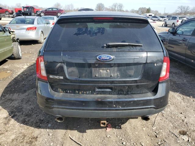 2FMDK3GC6DBC21101 - 2013 FORD EDGE SE BLACK photo 6