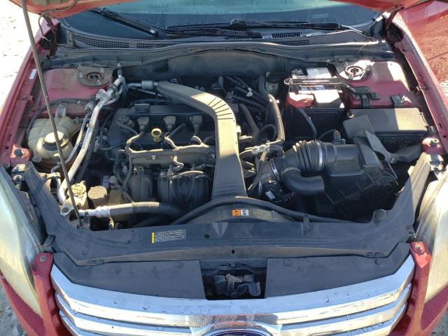 3FAHP07Z88R152242 - 2008 FORD FUSION SE RED photo 11