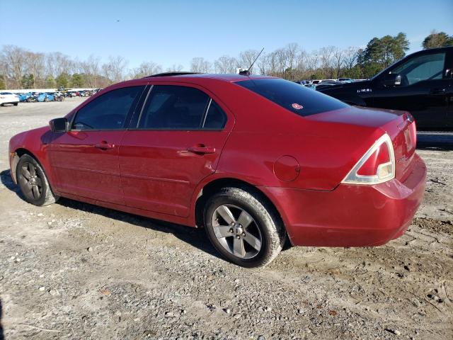 3FAHP07Z88R152242 - 2008 FORD FUSION SE RED photo 2