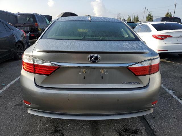 JTHBW1GG1F2095292 - 2015 LEXUS ES 300H GRAY photo 6