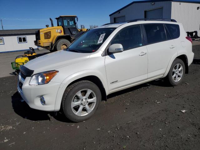 2T3DK4DVXBW062562 - 2011 TOYOTA RAV4 LIMITED WHITE photo 1