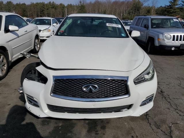 JN1BV7AR9FM404550 - 2015 INFINITI Q50 BASE Սպիտակ լուսանկար 5