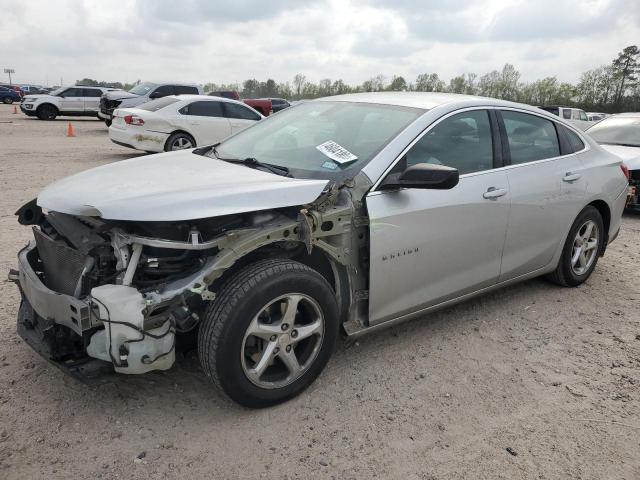 1G1ZB5ST2JF165206 - 2018 CHEVROLET MALIBU LS SILVER photo 1