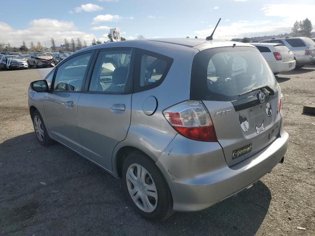 JHMGE88219S032444 - 2009 HONDA FIT SILVER photo 2