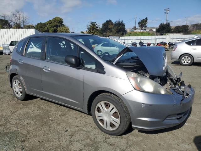 JHMGE88219S032444 - 2009 HONDA FIT SILVER photo 4