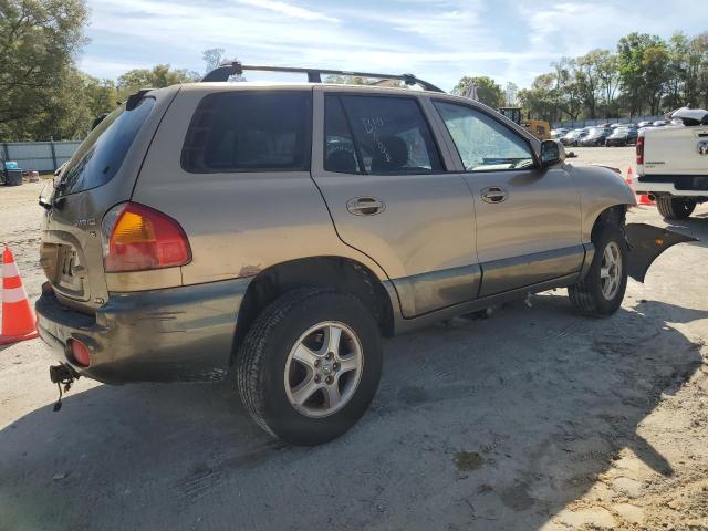 KM8SC73D84U699458 - 2004 HYUNDAI SANTA FE GLS GOLD photo 3